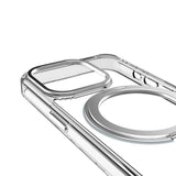 Decoded iPhone 15 Pro Loop Stand Plastic Case - 100% Recycled Plastic - MagSafe Compatible - Transparent