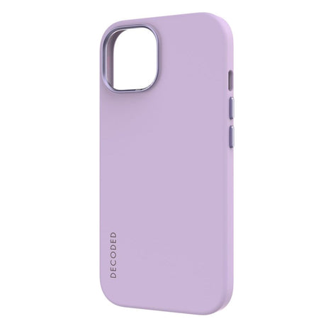 Decoded iPhone 15 Pro Max AntiMicrobial Silicone Case - MagSafe Compatible - Lavender