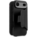 Decoded iPhone Air Textured Detachable Wallet Silicone Case - MagSafe Compatible - Phantom Black