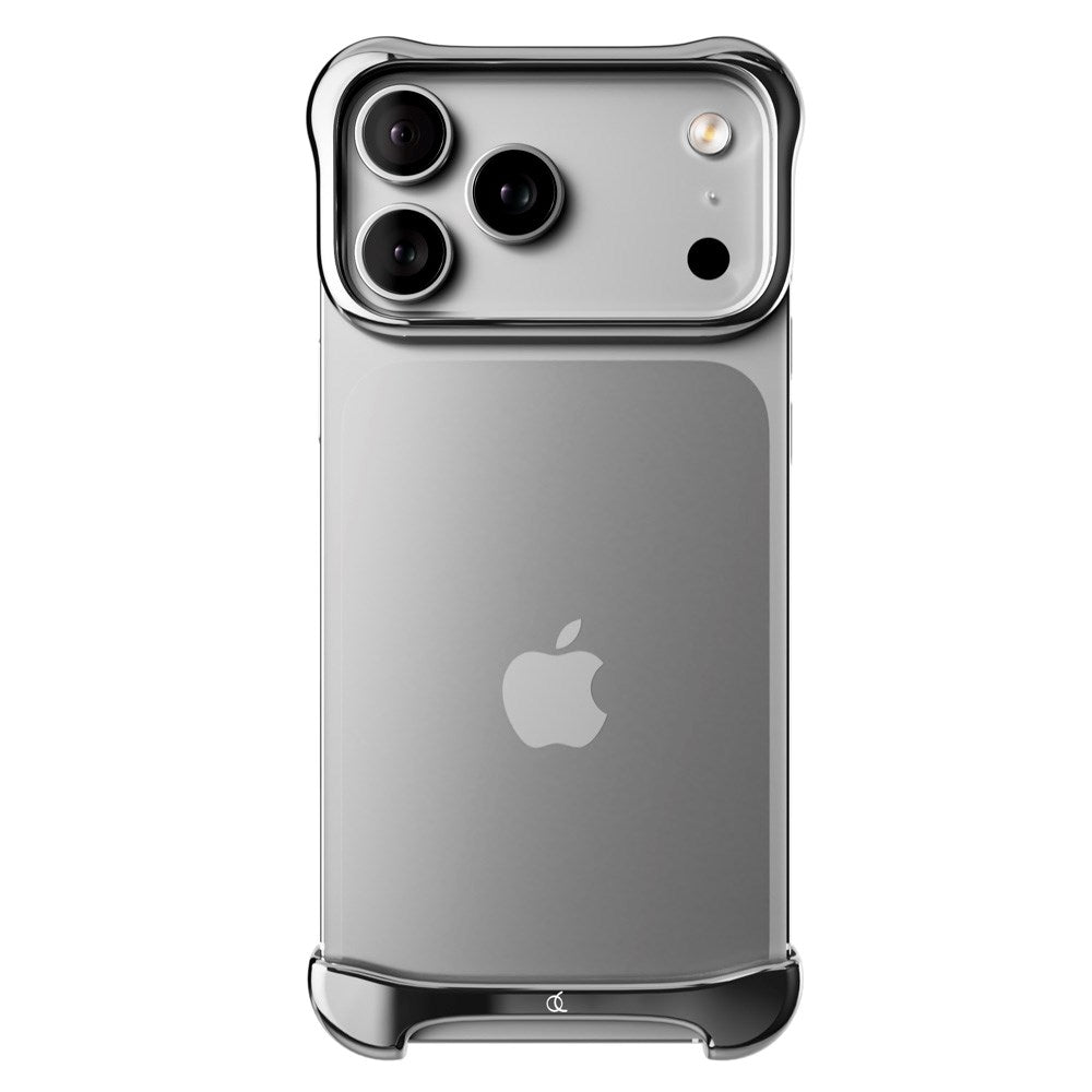 iPhone 17 Pro Arc Pulse Aluminum Bumper Case - Silver