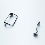 iPhone 17 Pro Max Arc Pulse Aluminum Bumper Case - Silver