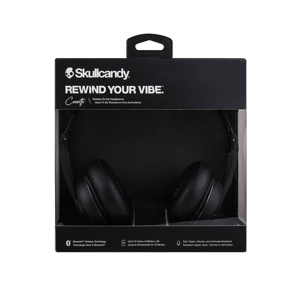 Skullcandy Casette Wireless On-Ear Headphone - Black