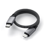 Satechi USB-C to Lightning Cable (PD) 60W - 25 cw. - Space Grey