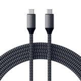 Satechi USB-C To USB-C Cable 100W - 2m - Space Grey