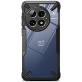 OnePlus 13 Ringke Fusion X Case - Black / Transparent