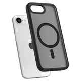 iPhone 16e Spigen Crystal Hybrid Case - MagSafe Compatible - Black