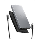 Spigen Essential 10,000mAh Powerbank with 2 x USB-C - 1 x USB-A - 22,5W - Grey