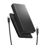 Spigen Essential 20,000mAh Powerbank with 2 x USB-C - 1 x USB-A - 30W - Black