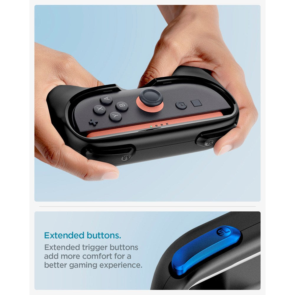 Nintendo Switch 2 Spigen Joy Con Grip - 2 pcs - Black