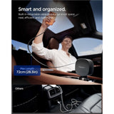 Spigen Essential Car Charger 60W with Built-in USB-C Cable & 1 x USB-C 1 x USB-A - Black