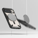 Google Pixel 10 / 10 Pro Ringke Fusion X Case - MagSafe Compatible - Black / Transparent