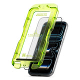 iPhone 17 Pro Max Ringke Easy Slide Anti-Reflective Tempered Screen Protector Glass with Installation Frame – Transparent