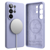 Samsung Galaxy S26 Ultra Ringke Silicone Case - MagSafe Compatible - Purple