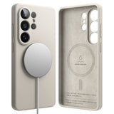 Samsung Galaxy S26 Ultra Ringke Silicone Case - MagSafe Compatible - Beige