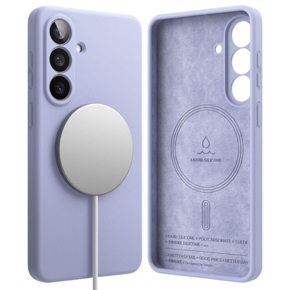 Samsung Galaxy S26+ (Plus) Ringke Silicone Case - MagSafe Compatible - Purple