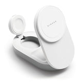 Ringke 3-in-1 Qi2 Foldable Wireless Charger – 25W – MagSafe Compatible – White