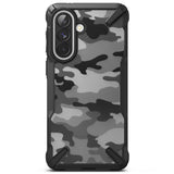 Samsung Galaxy A57 Ringke Fusion X Case - Black Camouflage