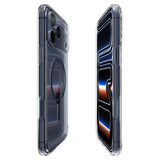iPhone 17 Pro Max Spigen Ultra Hybrid Case - MagSafe Compatible - Transparent / Blue