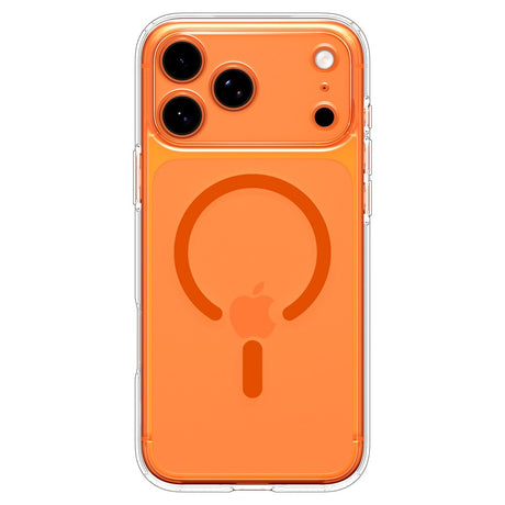iPhone 17 Pro Spigen Ultra Hybrid Case - MagSafe Compatible - Transparent / Orange