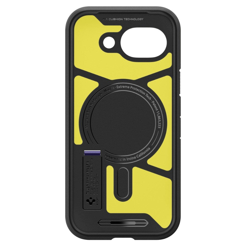 Google Pixel 10a Spigen Tough Armor Hybrid Case with Kickstand - MagSafe Compatible - Purple