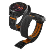 Spigen Athlex Air Universal Nylon Strap (22mm) - Black / Orange