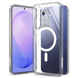 Samsung Galaxy S26 FE Ringke Fusion Magnetic Case - MagSafe Compatible - Transparent