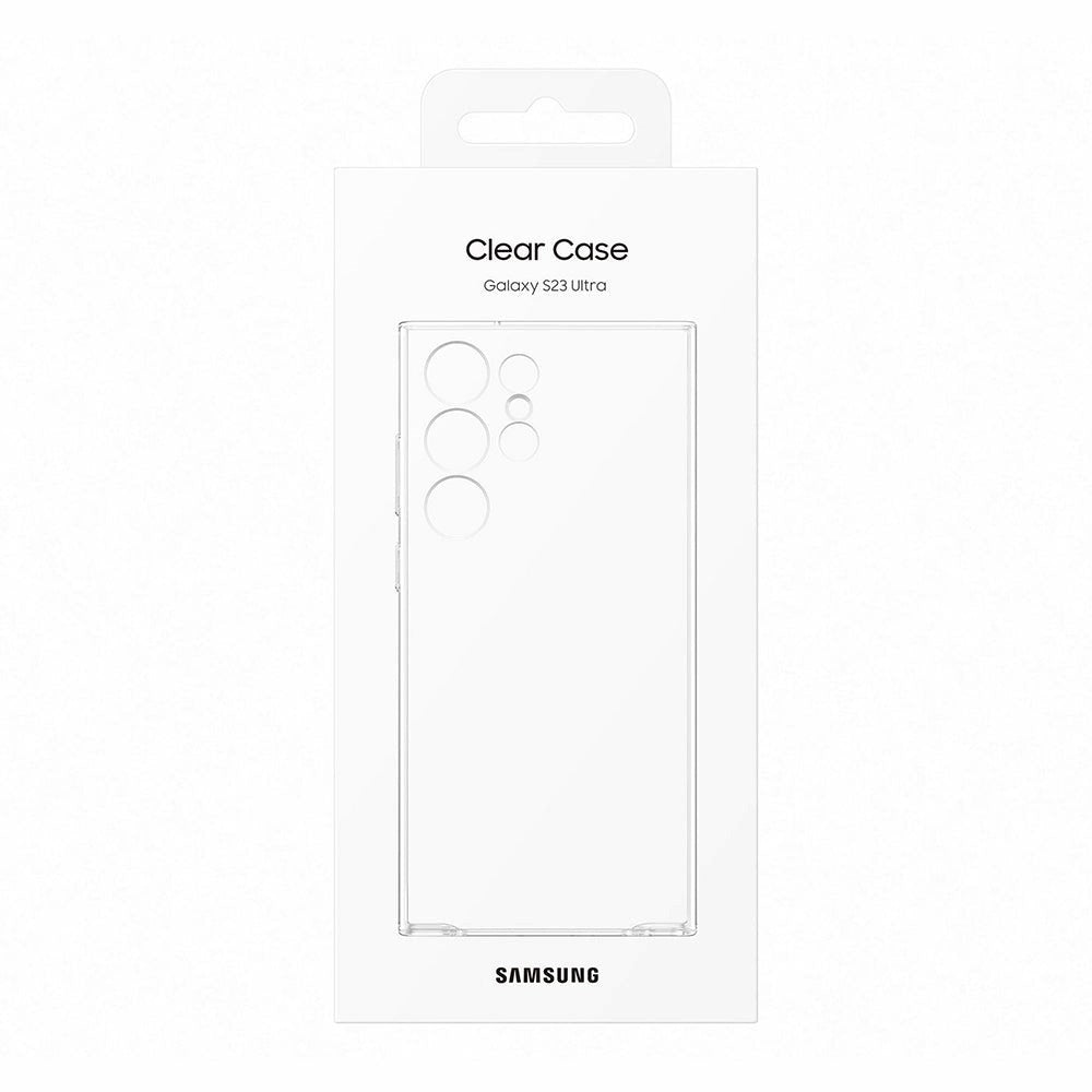 Original Samsung Galaxy S23 Ultra Clear Case EF-QS918CTEGWW - Transparent