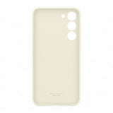 Original Samsung Galaxy S23+ (Plus) Silicone Case - Cream Hvit (EF-PS916TUEGWW)