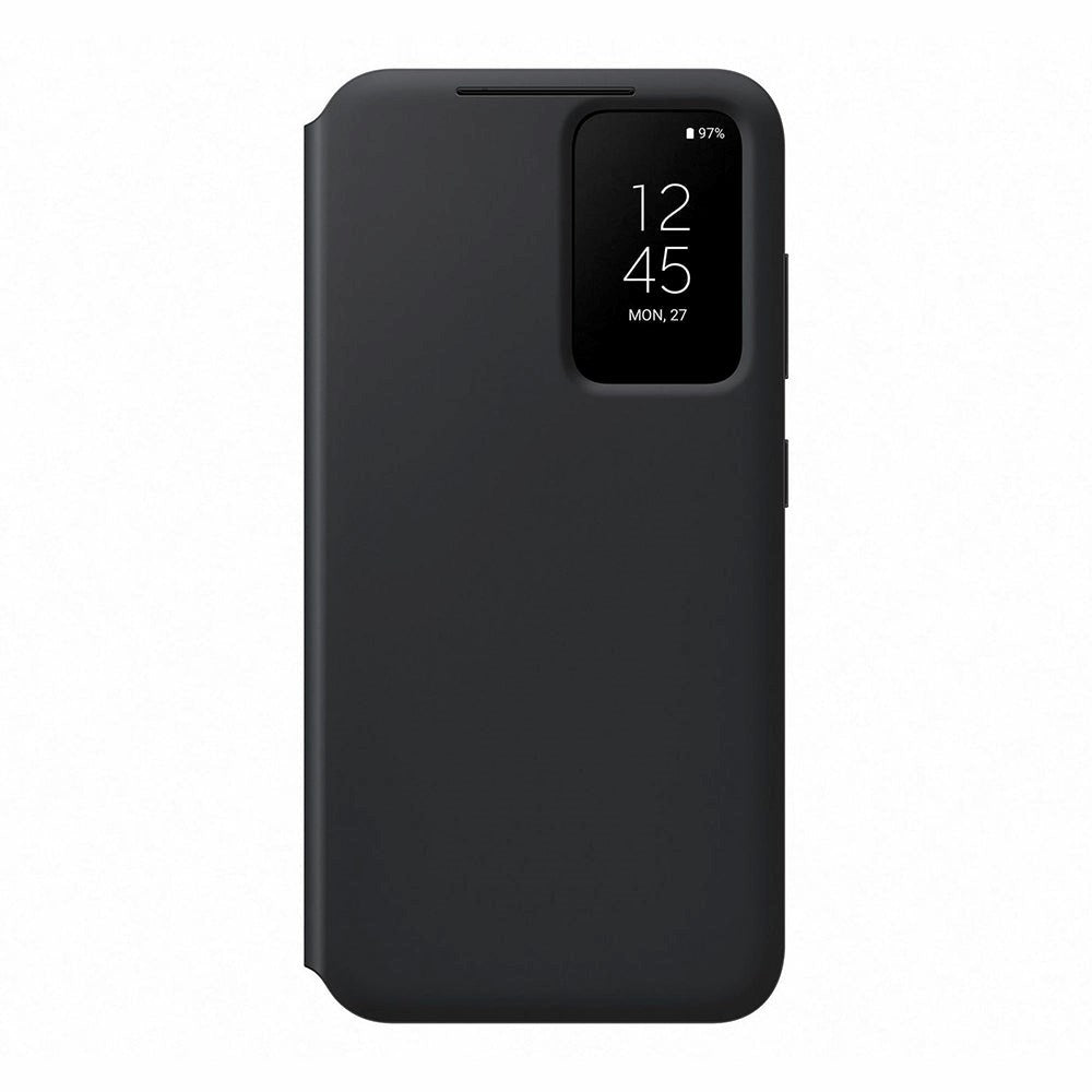 Original Samsung Galaxy S23 Smart View Wallet Case - Black (EF-ZS911CBEGWW)