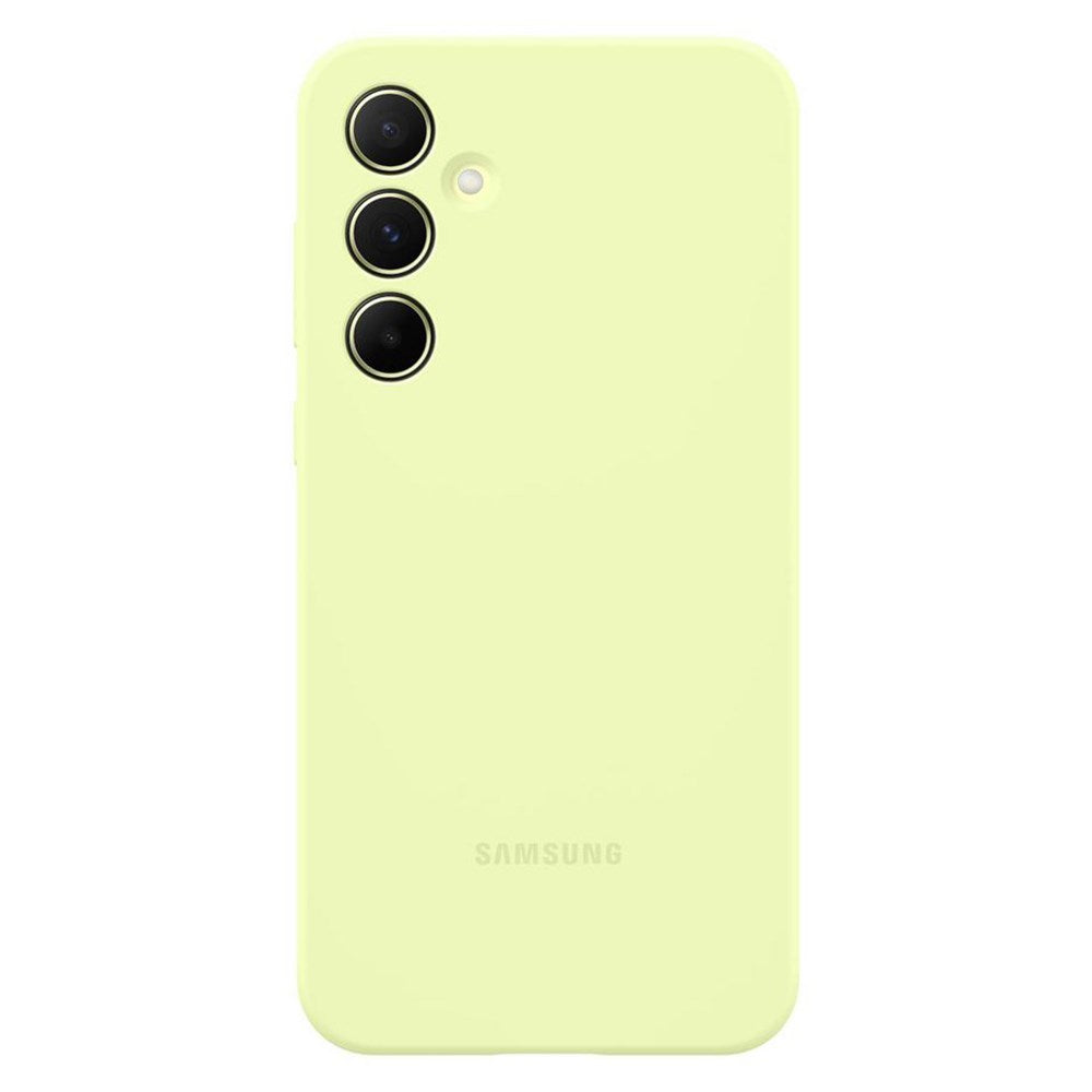 Original Samsung Galaxy A55 (5G) Silicone Case - Lime (EF-PA556TMEGWW)