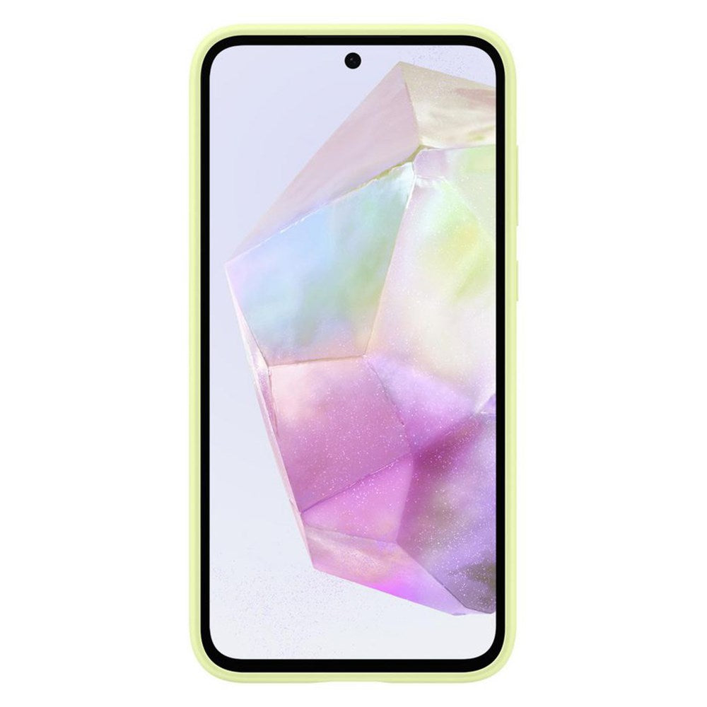 Original Samsung Galaxy A35 (5G) Silicone Case - Lime (EF-PA356TMEGWW)