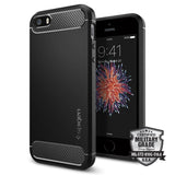 iPhone SE / 5 / 5s Spigen Rugged Armor Case Black