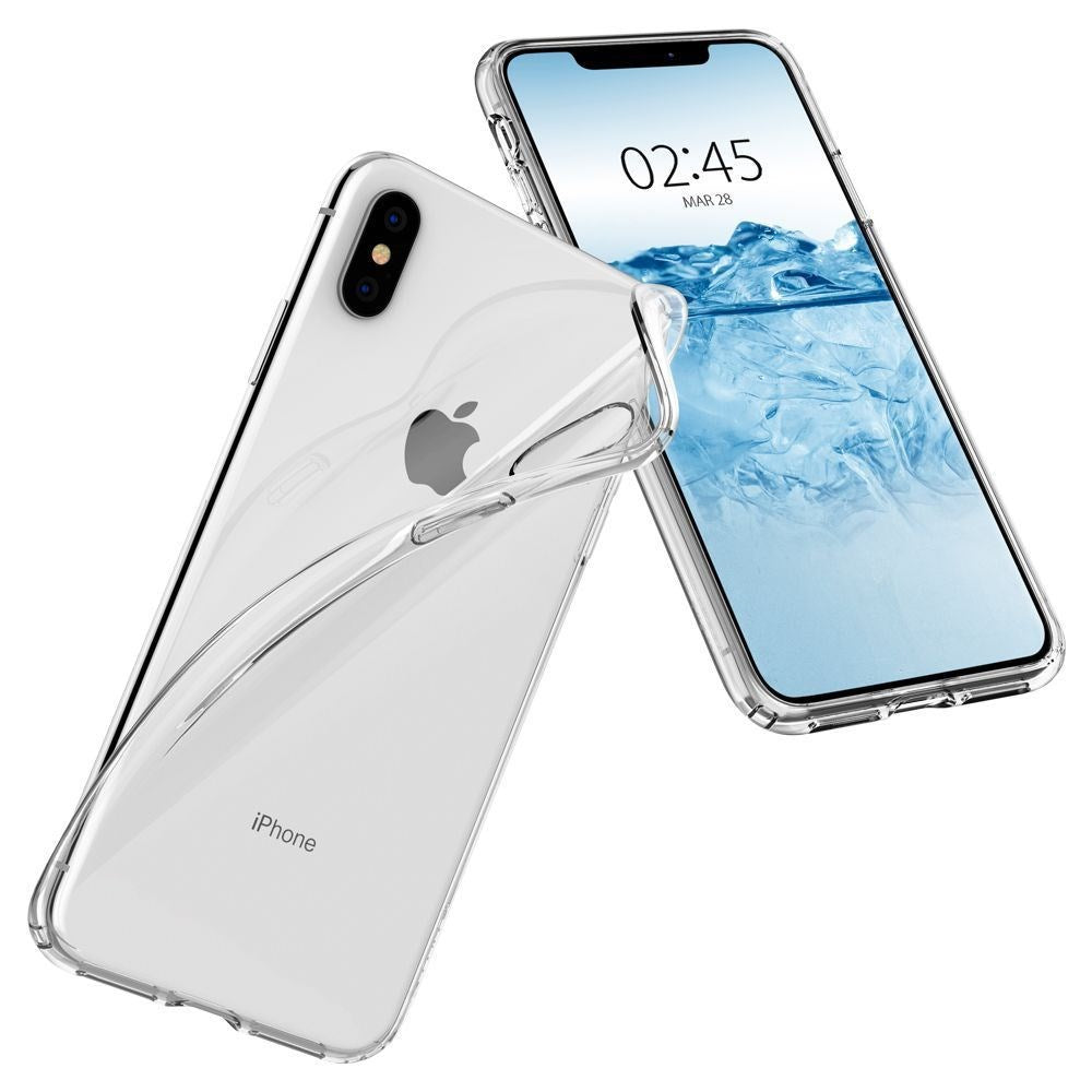 iPhone X / Xs Spigen Liquid Crystal Case - Transparent