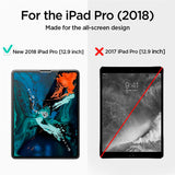 iPad Pro 12.9" (2022 / 2021 / 2020 / 2018) Spigen Glass.Tr Slim Screen Protector - Tempered Glass - Transparent