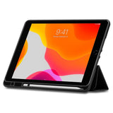 iPad 10.2" (2021 / 2020 / 2019) Spigen Urban Fit Fabric Case w. Pen Holder - Black