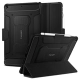 iPad 10.2" (2021/2020/2019) Spigen Rugged Armor Pro Case w. Apple Pencil Holder - Black