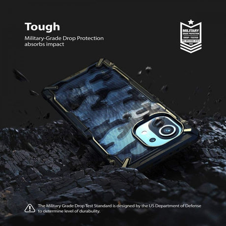 Xiaomi Mi 11 Ring Fusion X Case - Black Camo