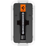 Samsung Galaxy S23 Spigen EZ Fit Glas.tR Screen Protection 2. Pcs - Case Friendly - Transparent