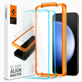 Samsung Galaxy S23 FE Spigen Protective Glass 2-Pack - Transparent