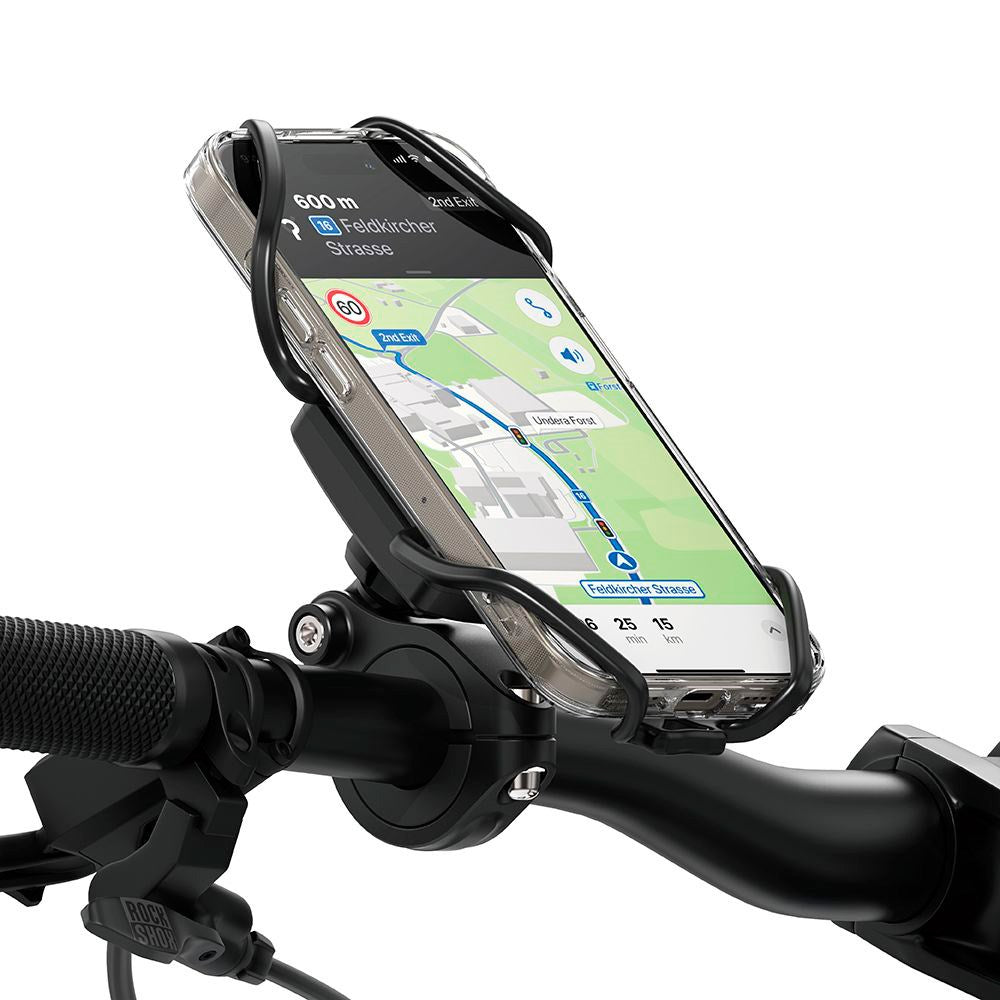 Ringke Quick & Go Bicycle Mobile Holder - Max Mobile: 147 x 72mm - Black