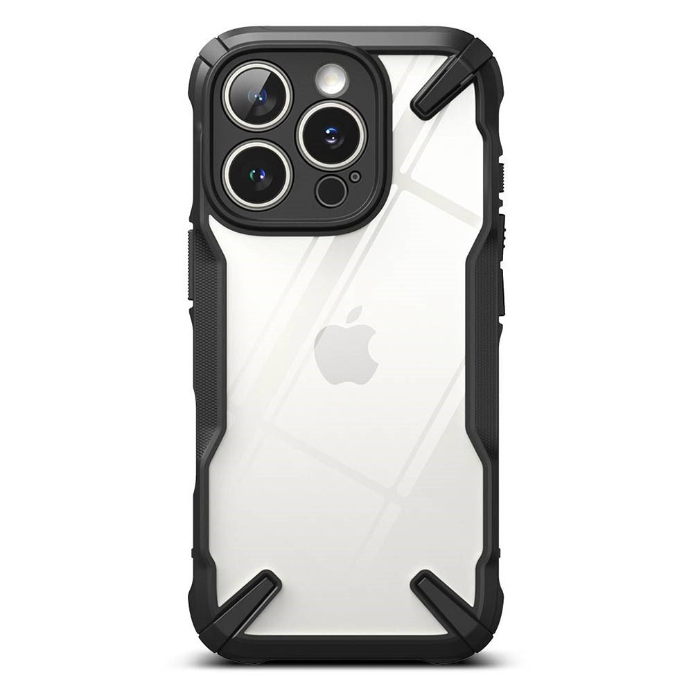 iPhone 16 Pro Max Ringke Fusion X Cover - Transparent / Black