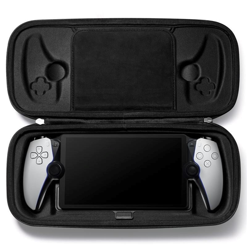 Spigen Travel Case for Sony Playstation Portal with Storage and Wrist Strap - Black