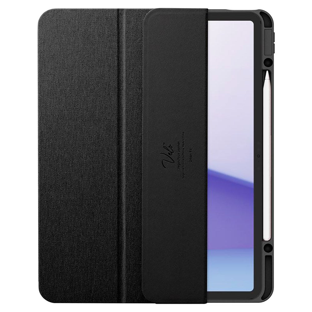 iPad Air 13" (2024) Spigen Urban Fit Fabric Case w. Pen Holder - Black