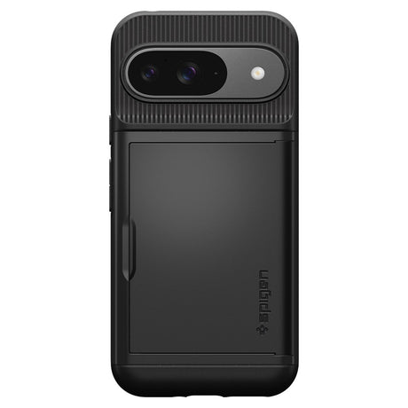 Google Pixel 9 / 9 Pro Spigen Slim Armor Case with Card Holder - Black