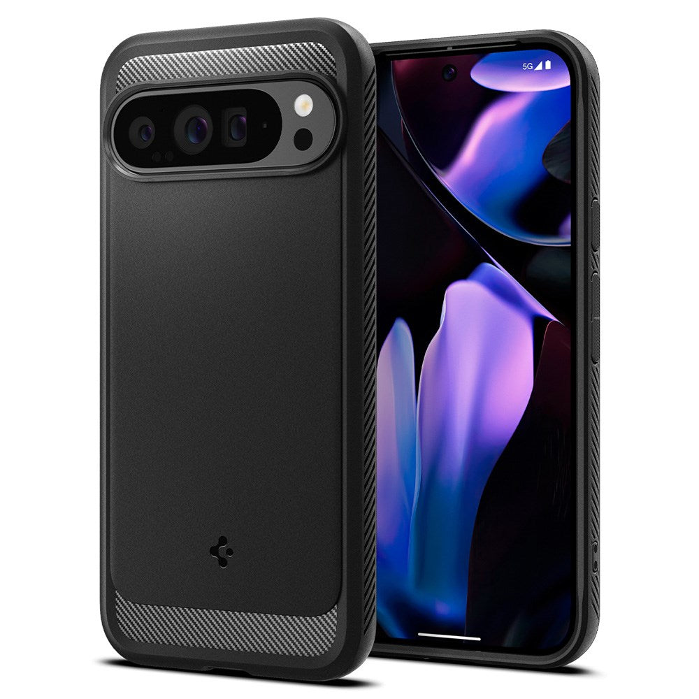 Google Pixel 9 Pro XL Spigen Rugged  Armor Case - Black