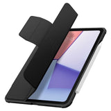 iPad Air 11" (2024) Spigen Air Skin Pro Leather Flip Case - Sort