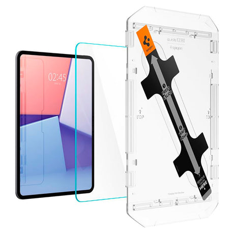 iPad Pro 11" (2024) Spigen EZ Fit Glas.tR Screen Protection - Case Friendly - Transparent