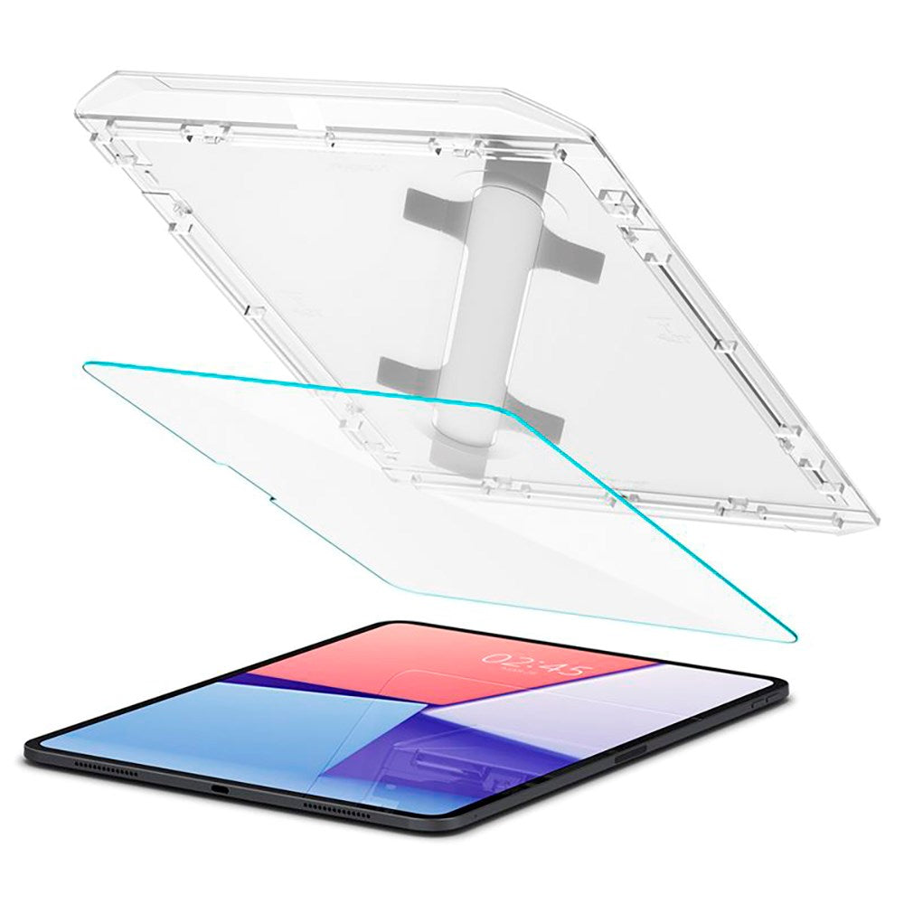 iPad Pro 13" (2024) Spigen EZ Fit Glas.tR Screen Protection - Case Friendly - Transparent