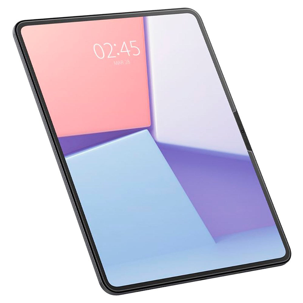 iPad Pro 13" (2024) Spigen Paper Touch EZ Fit Glas.tR Screen Protection - Case Friendly - Transparent