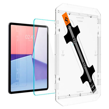 iPad Air 13" (2024) Spigen EZ Fit Glas.tR Screen Protection - Case Friendly - Transparent